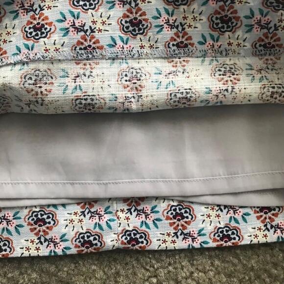 NWOT J.Crew Point Sur Aviera Print Mini Skirt | Tall Length - Picture 2 of 9